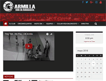 Tablet Screenshot of cbarmilla.com